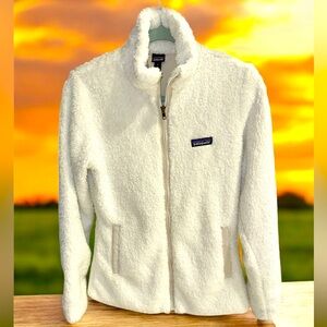 Patagonia White Teddy Jacket